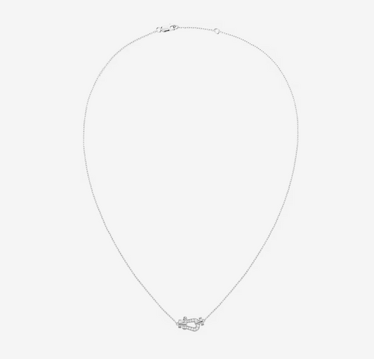 [Rose Jewelrys]FORCE 10 DIAMOND SILVER NECKLACE MINI MODEL