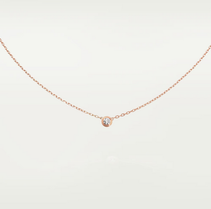 [Rose Jewelrys]DAMOUR DIAMOND NECKLACE