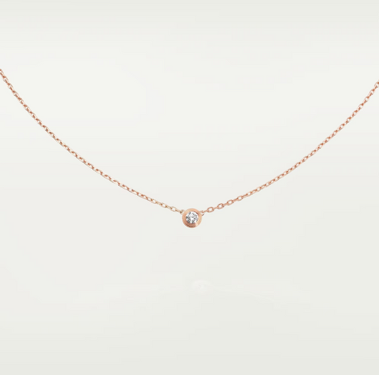 [Rose Jewelrys]DAMOUR DIAMOND NECKLACE