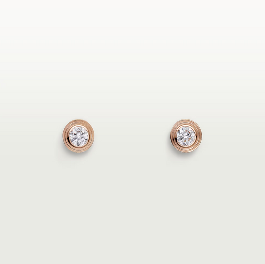 [Rose Jewelrys]DAMOUR DIAMOND EARRINGS