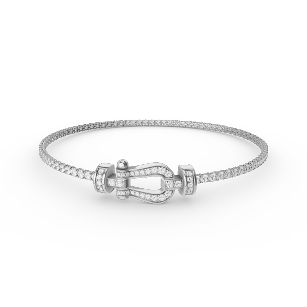 [Rose Jewelrys]FORCE  HORSESHOE  DIAMOND TENNIS BRACELET