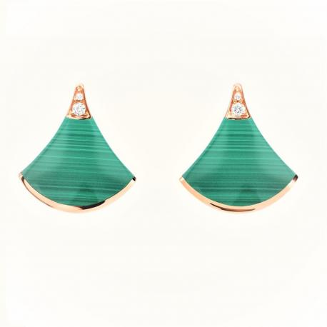 [Rose Jewelrys]DIVAS DREAM EARRINGS PINK GOLD