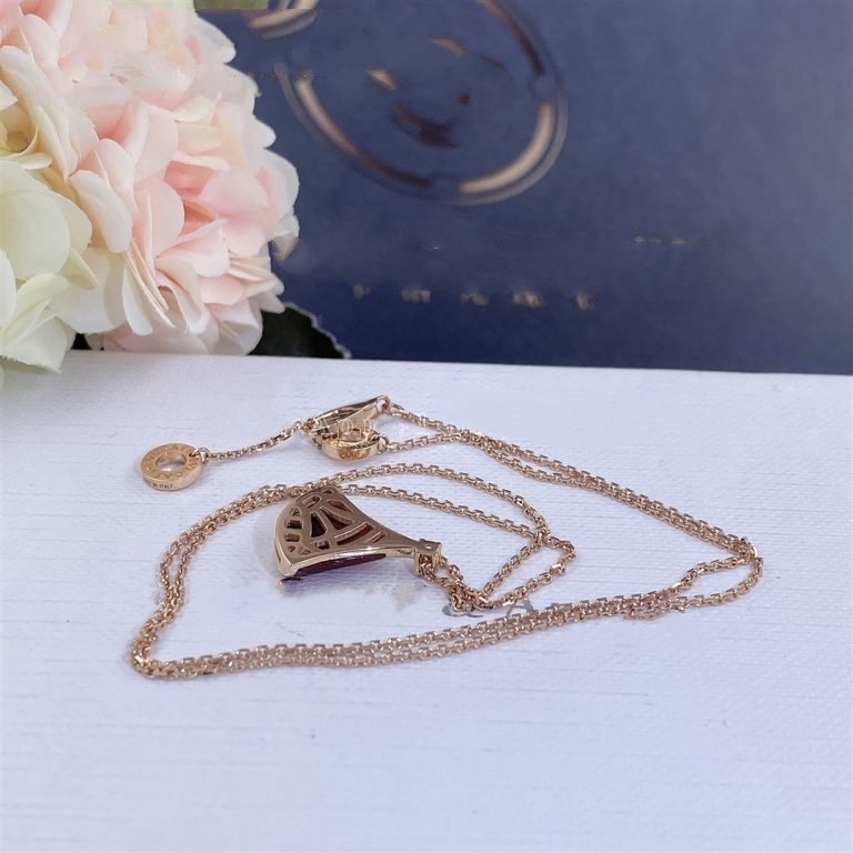 [Rose Jewelrys]DREAM NECKLACE CARNELIAN 1 DIAMOND
