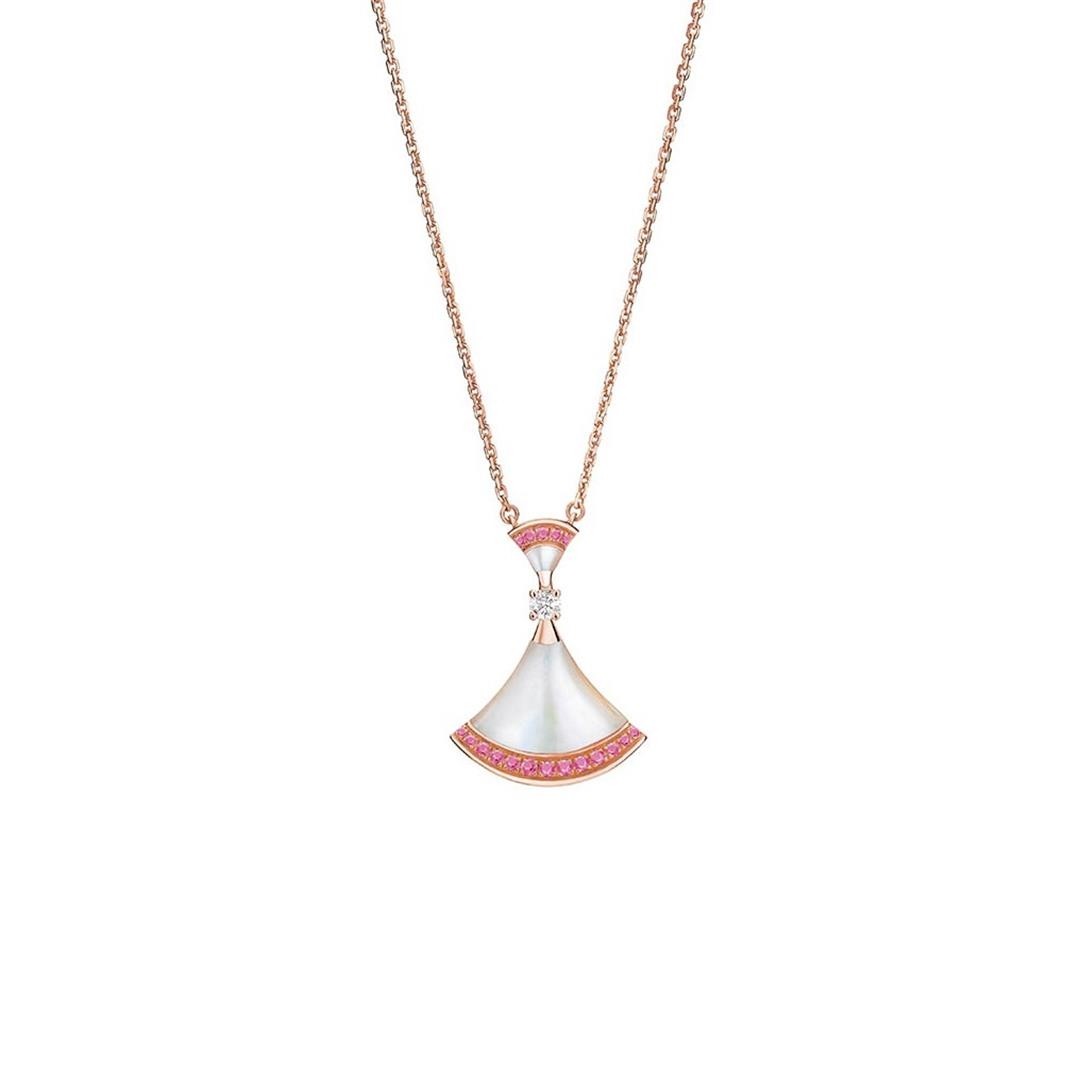 [Rose Jewelrys]DREAM NECKLACE MOP PINK DIAMOND