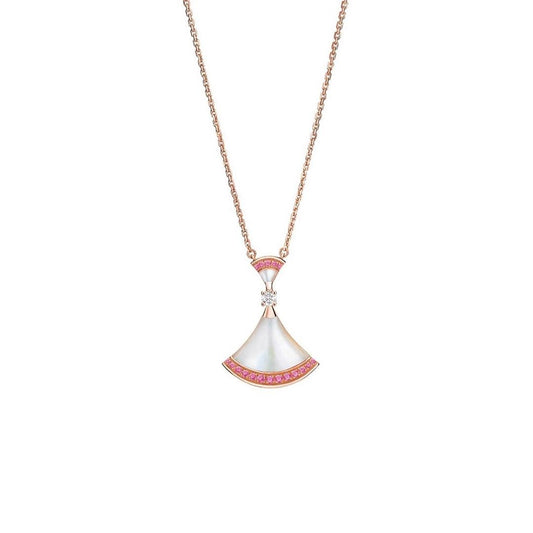 [Rose Jewelrys]DREAM NECKLACE MOP PINK DIAMOND