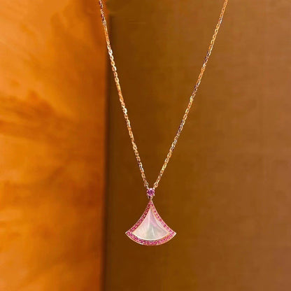 [Rose Jewelrys]DREAM NECKLACE MOP DIAMOND PINK