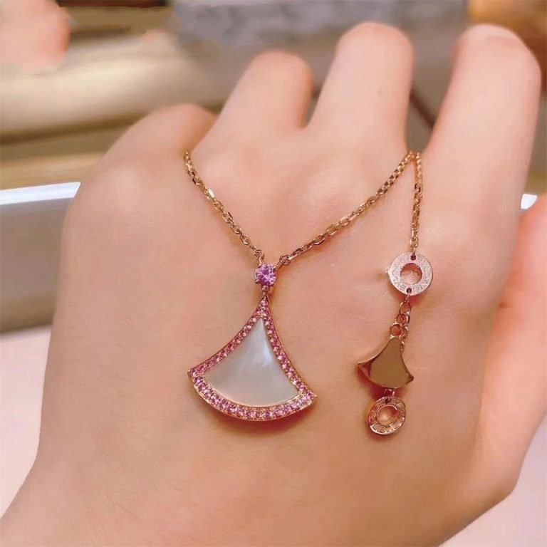 [Rose Jewelrys]DREAM NECKLACE MOP DIAMOND PINK