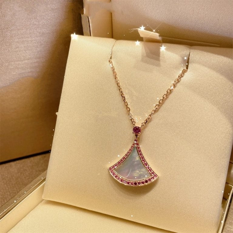 [Rose Jewelrys]DREAM NECKLACE MOP DIAMOND PINK
