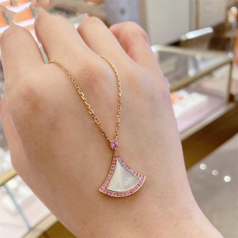 [Rose Jewelrys]DREAM NECKLACE MOP DIAMOND PINK
