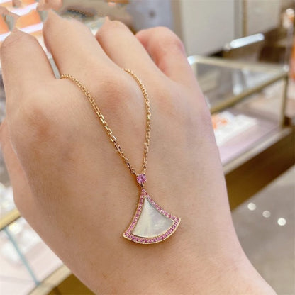[Rose Jewelrys]DREAM NECKLACE MOP DIAMOND PINK