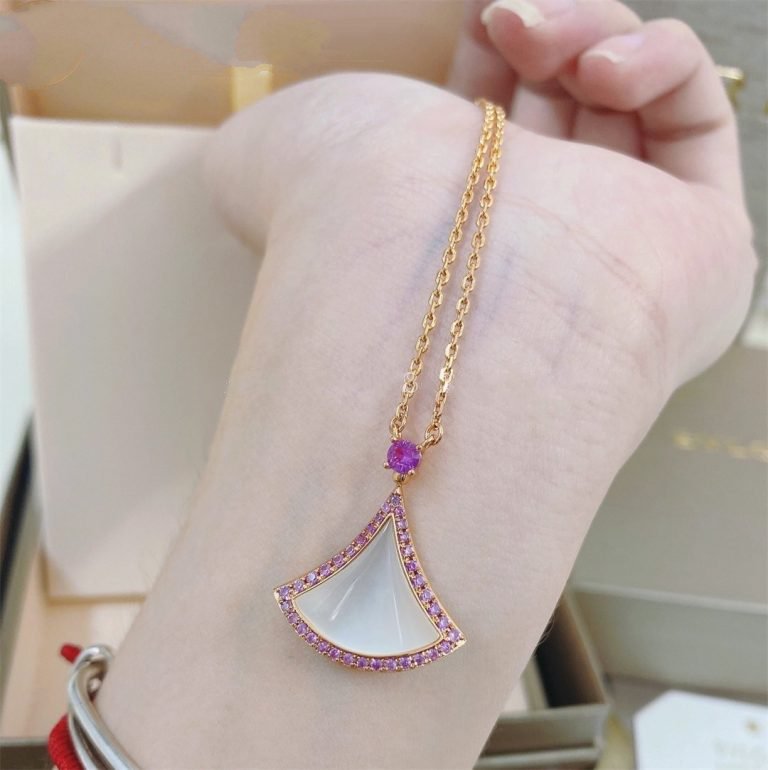 [Rose Jewelrys]DREAM NECKLACE MOP DIAMOND PINK