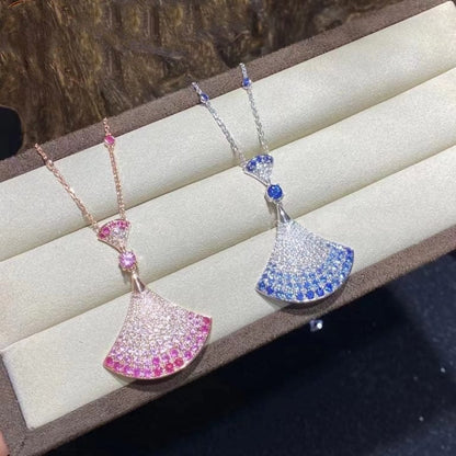[Rose Jewelrys]DREAM NECKLACE AGATE SILVER DIAMOND