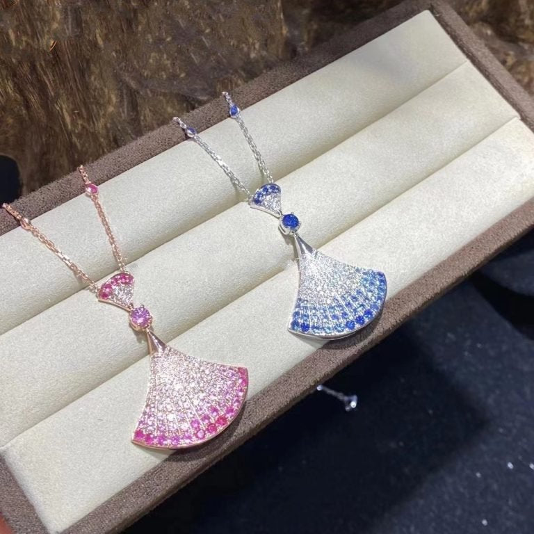 [Rose Jewelrys]DREAM NECKLACE AGATE SILVER DIAMOND