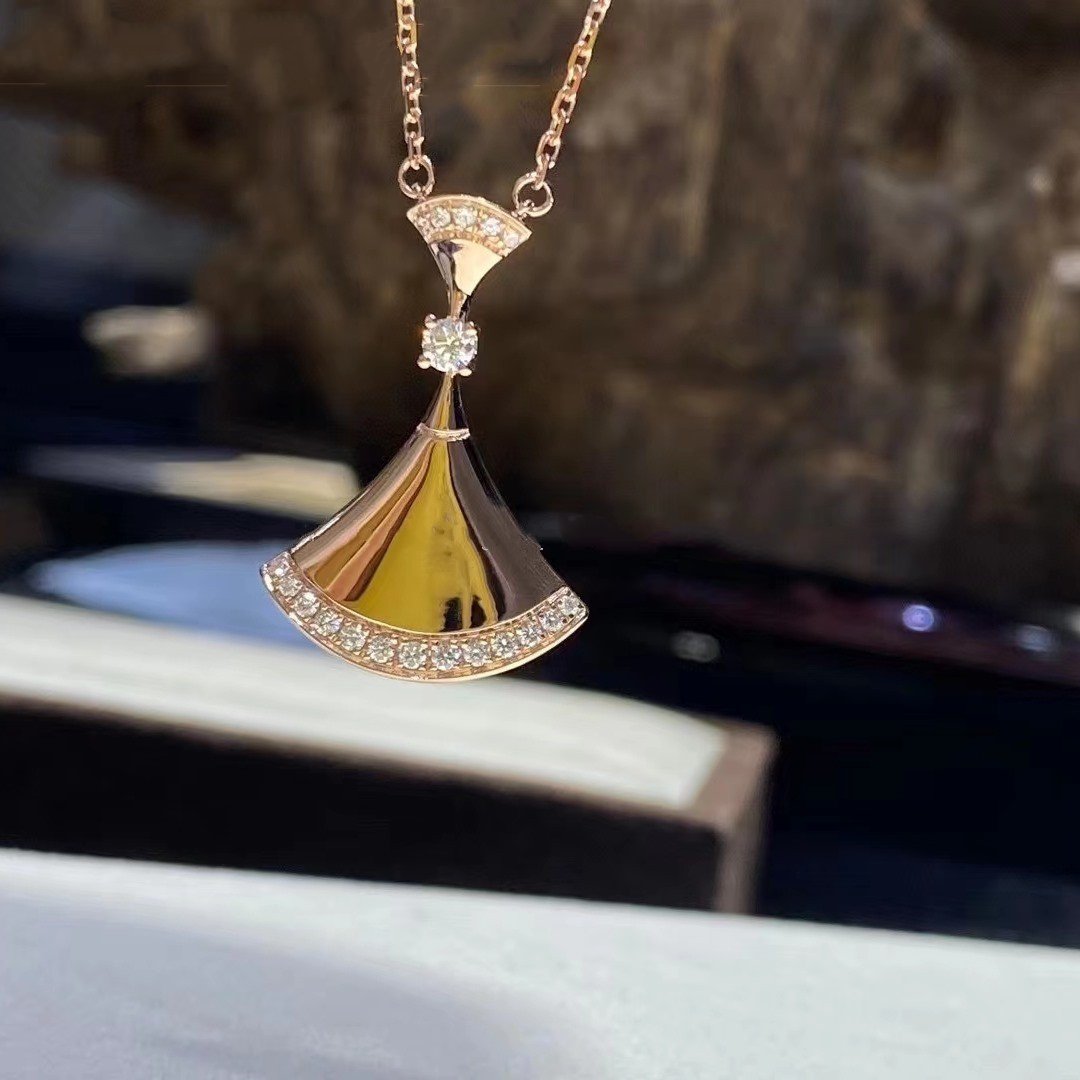 [Rose Jewelrys]DREAM NECKLACE PINK GOLD DIAMOND