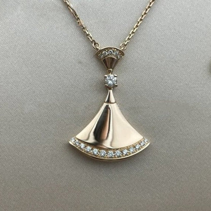 [Rose Jewelrys]DREAM NECKLACE PINK GOLD DIAMOND