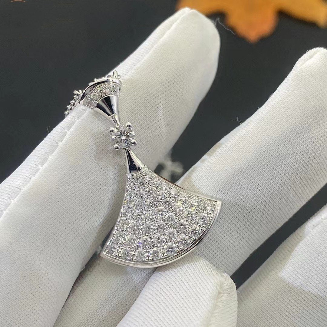 [Rose Jewelrys]DREAM NECKLACE SILVER FULL DIAMOND