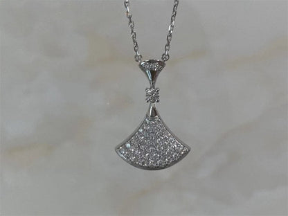 [Rose Jewelrys]DREAM NECKLACE SILVER FULL DIAMOND