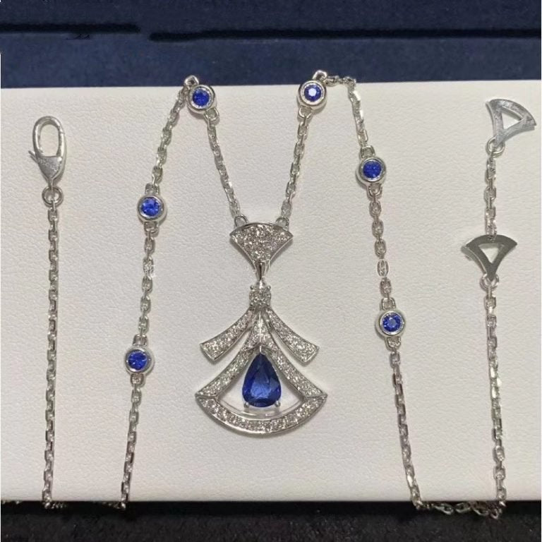 [Rose Jewelrys]DREAM NECKLACE AGATE DIAMOND SILVER