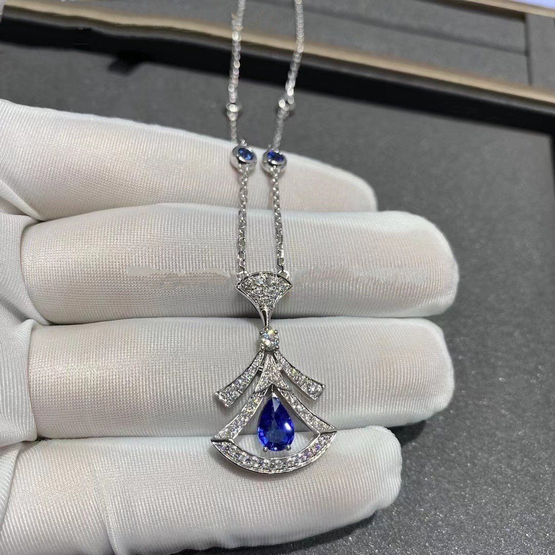 [Rose Jewelrys]DREAM NECKLACE AGATE DIAMOND SILVER