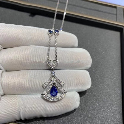 [Rose Jewelrys]DREAM NECKLACE AGATE DIAMOND SILVER