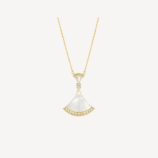 [Rose Jewelrys]DREAM NECKLACE MOP GOLD DIAMOND