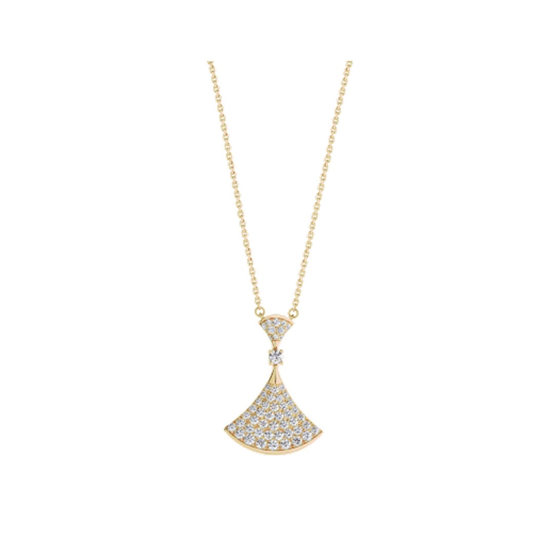 [Rose Jewelrys]DREAM NECKLACE GOLD FULL DIAMOND