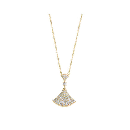[Rose Jewelrys]DREAM NECKLACE GOLD FULL DIAMOND