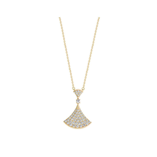 [Rose Jewelrys]DREAM NECKLACE GOLD FULL DIAMOND