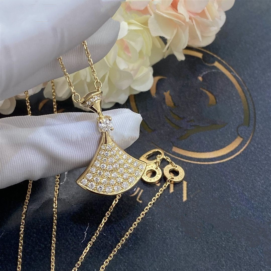 [Rose Jewelrys]DREAM NECKLACE GOLD FULL DIAMOND