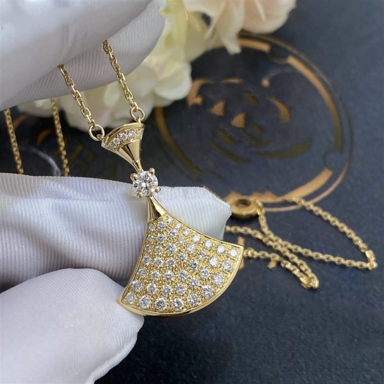 [Rose Jewelrys]DREAM NECKLACE GOLD FULL DIAMOND