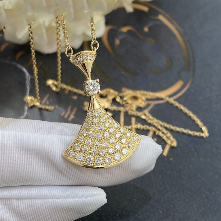 [Rose Jewelrys]DREAM NECKLACE GOLD FULL DIAMOND