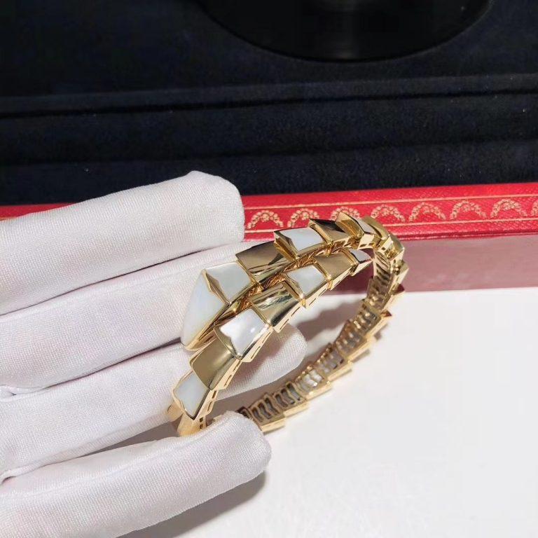 [Rose Jewelrys]SERPENTI BRACELET MOP GOLD