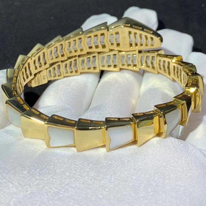 [Rose Jewelrys]SERPENTI BRACELET MOP GOLD