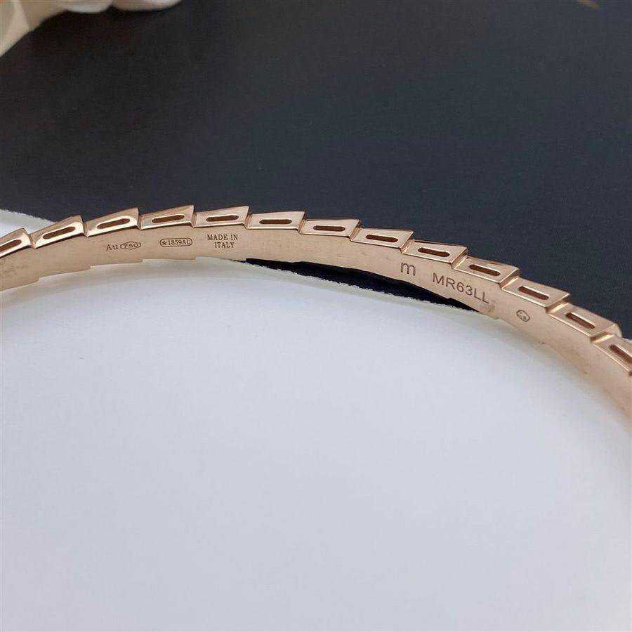 [Rose Jewelrys]SERPENTI BRACELET PINK GOLD MOP DIAMOND