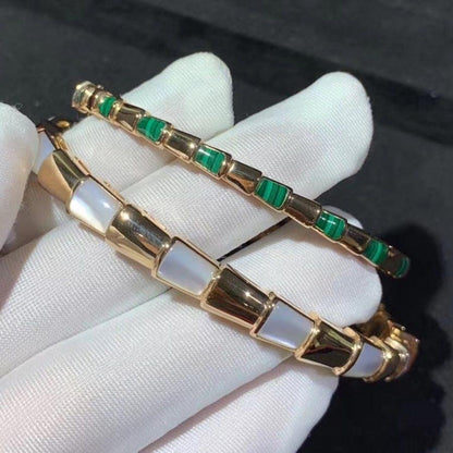 [Rose Jewelrys]SERPENTI BRACELET PINK GOLD MOP
