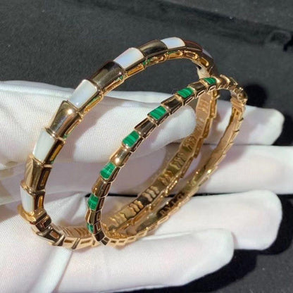 [Rose Jewelrys]SERPENTI BRACELET PINK GOLD MOP