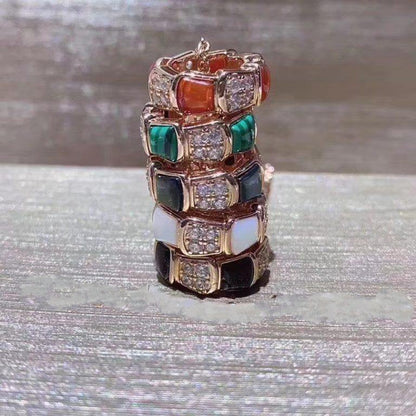 [Rose Jewelrys]SERPENTI PEDANT DIAMOND NECKLACE