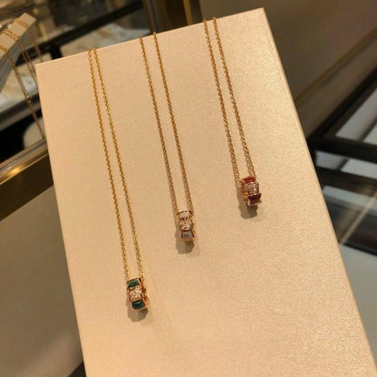 [Rose Jewelrys]SERPENTI PEDANT DIAMOND NECKLACE