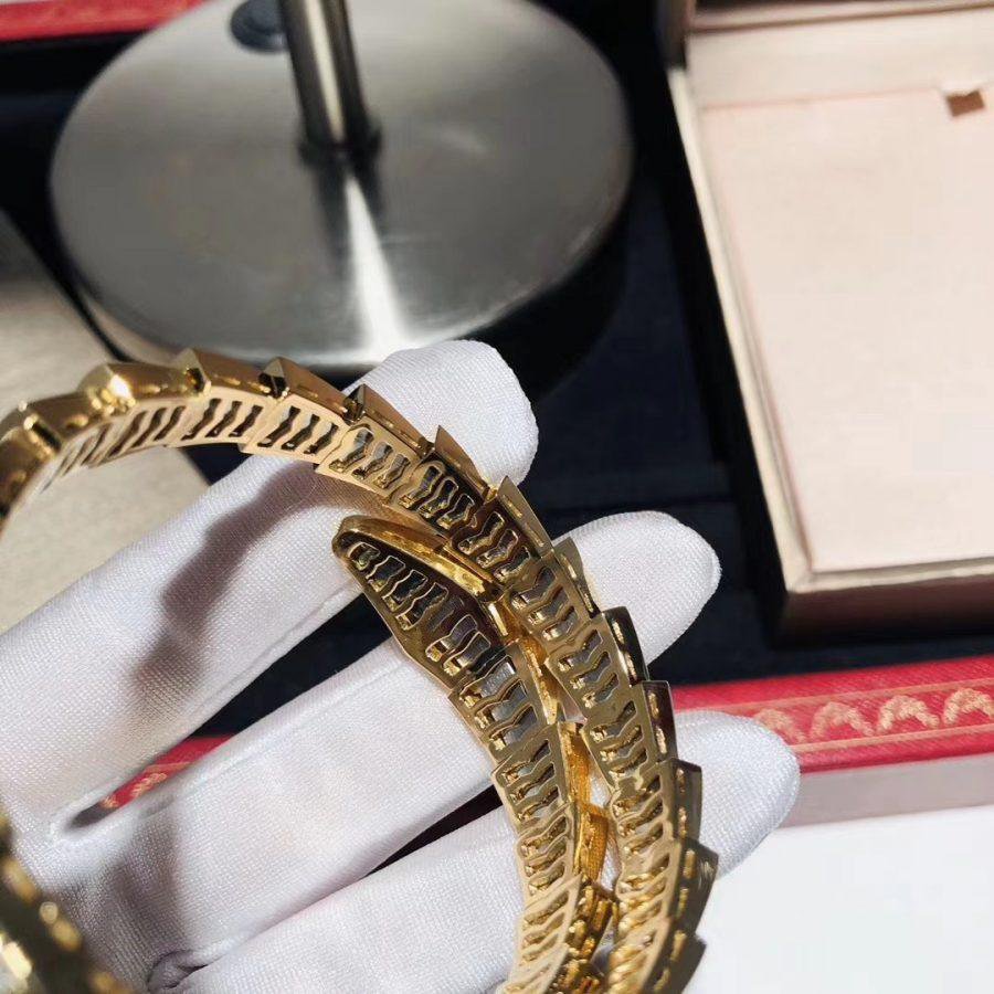 [Rose Jewelrys]SERPENTI BRACELET 8MM GOLD DIAMOND