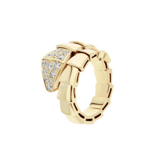 [Rose Jewelrys]SERPENTI RING GOLD DIAMOND