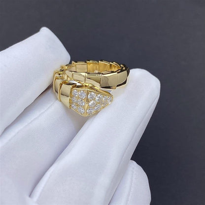[Rose Jewelrys]SERPENTI RING GOLD DIAMOND