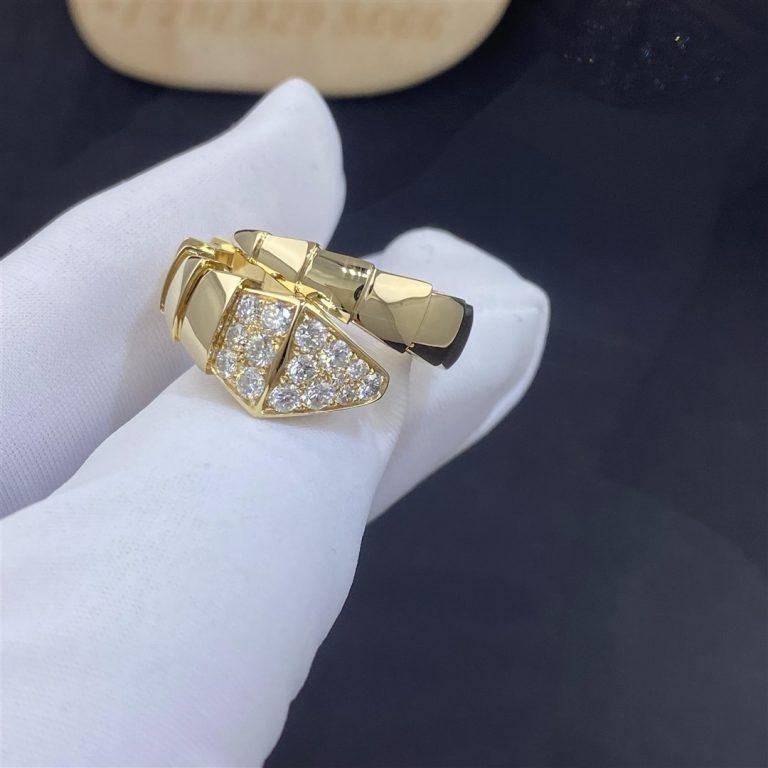 [Rose Jewelrys]SERPENTI RING GOLD DIAMOND