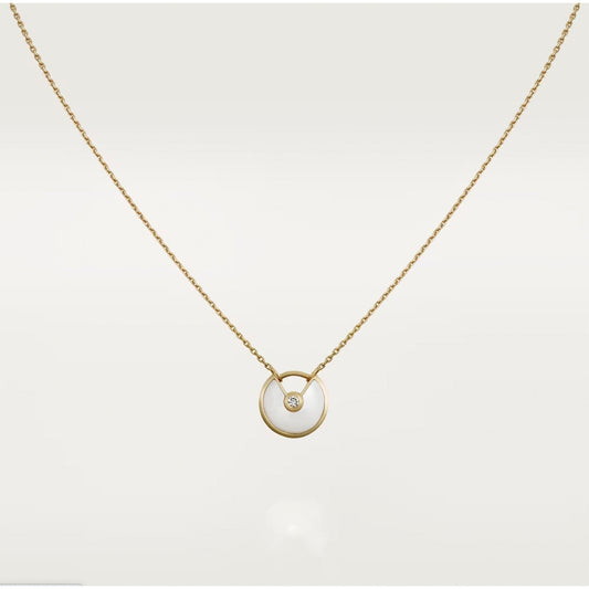 []AMULETTE ROSE GOLD MOP NECKLACE