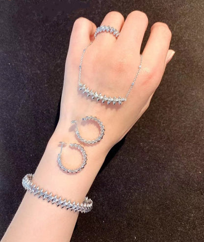 [Rose Jewelrys]CLASH SILVER BRACELET