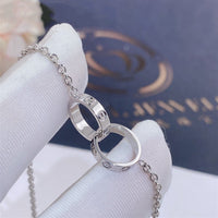 [🌹Rose💎]LOVE BRACELET DOUBLE RING