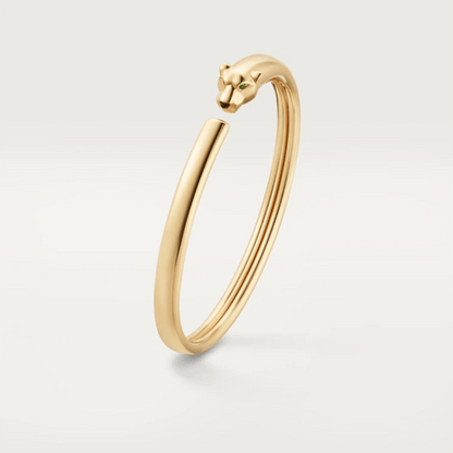 []PANTHERE GOLD OPEN BRACELET