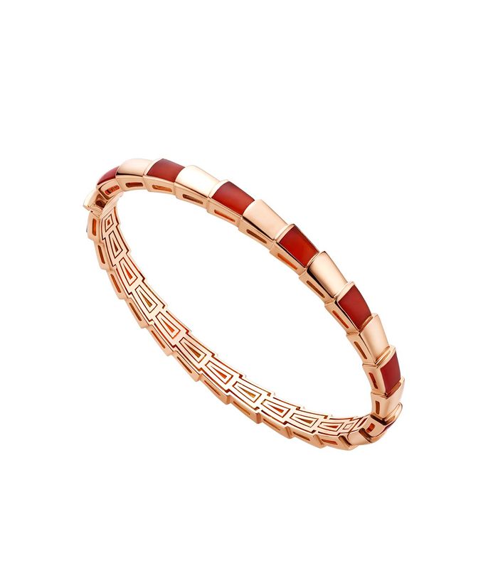 [Rose Jewelrys]SERPENTI BRACELET PINK GOLD RUBELLITE