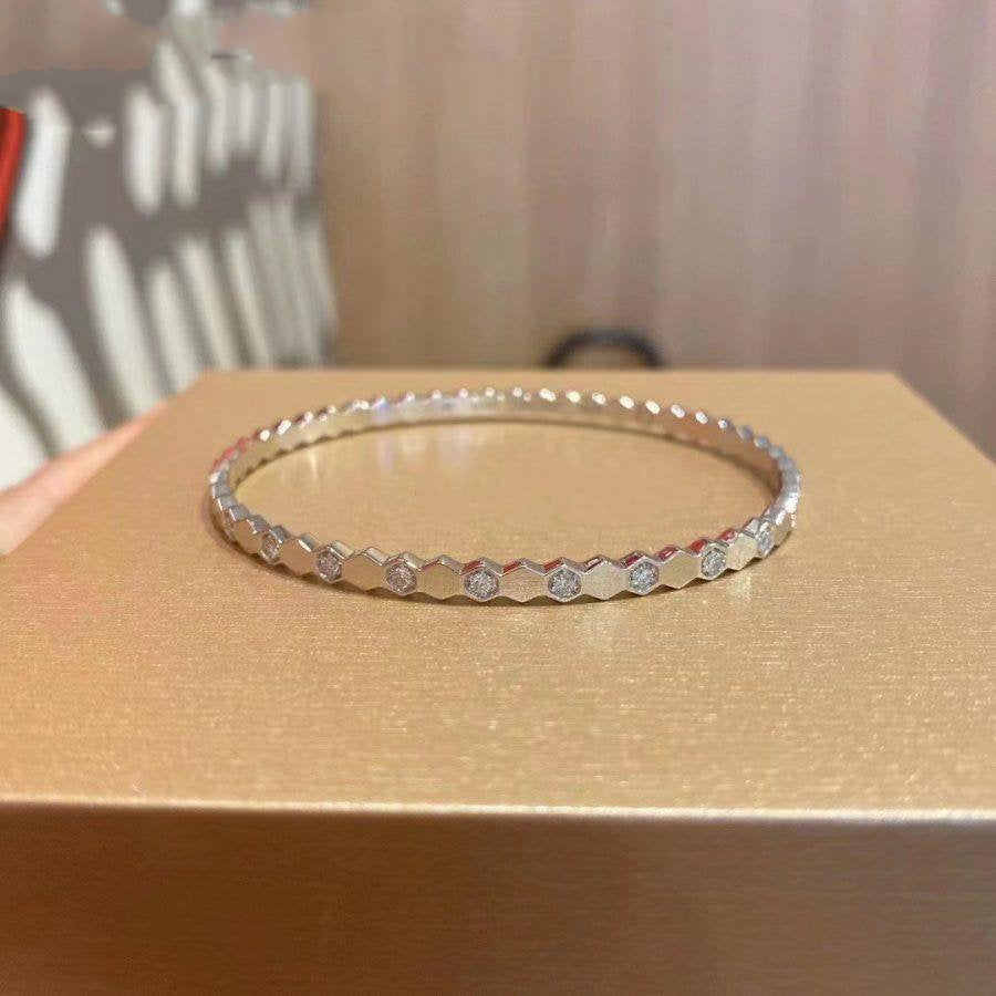 [Rose Jewelrys]BEE LOVE SILVER DIAMOND BRACELET