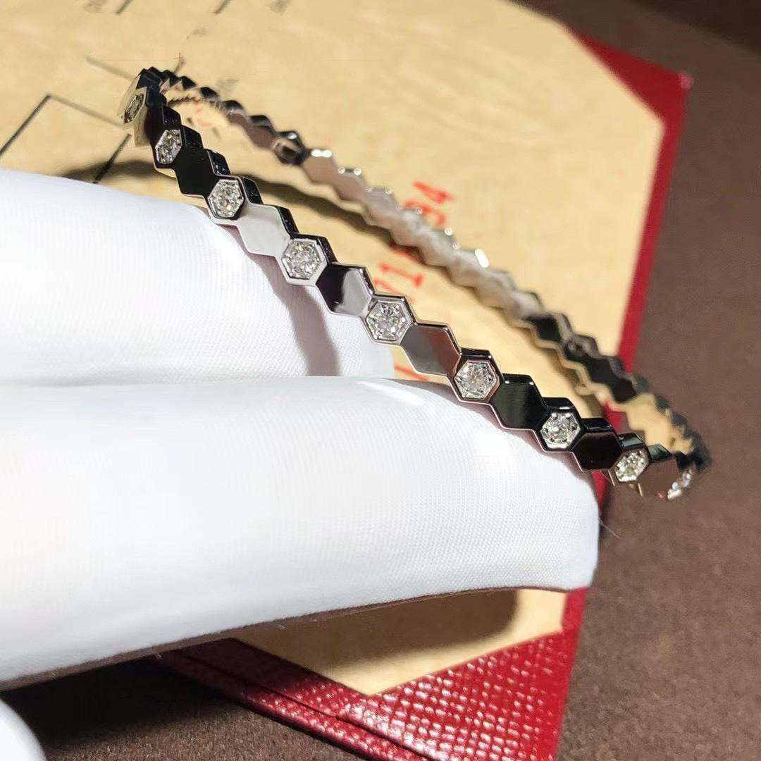 [Rose Jewelrys]BEE LOVE SILVER DIAMOND BRACELET
