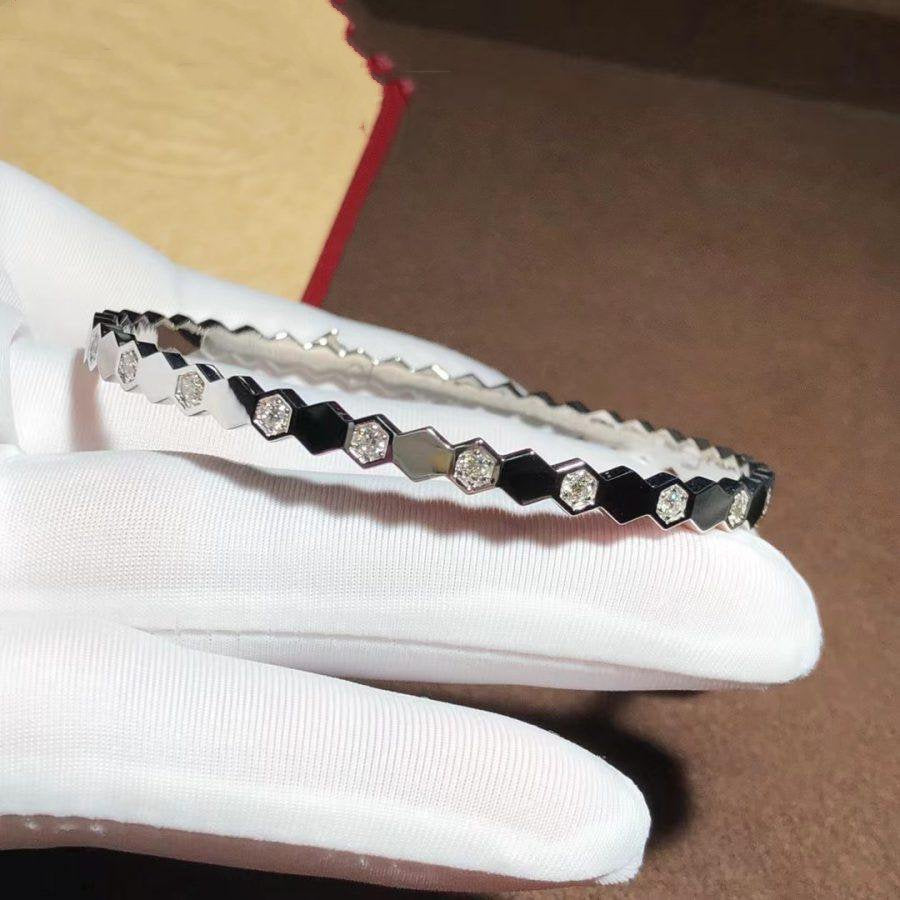 [Rose Jewelrys]BEE LOVE SILVER DIAMOND BRACELET